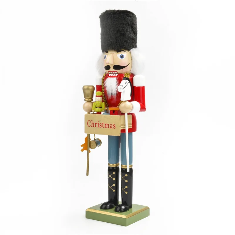 Cascanueces De Navidad Wood Crafts Puppet Christmas Gifts Tree Ornaments Decorations Toys Soldier Nutcracker Christmas