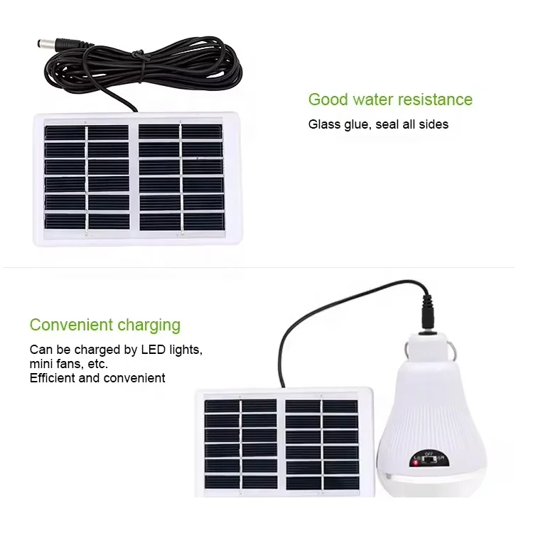 Zraco GD-008DSL Customized High Quality Portable Solar Panel Emergency Charging System 6V1W Mini Solar Panel