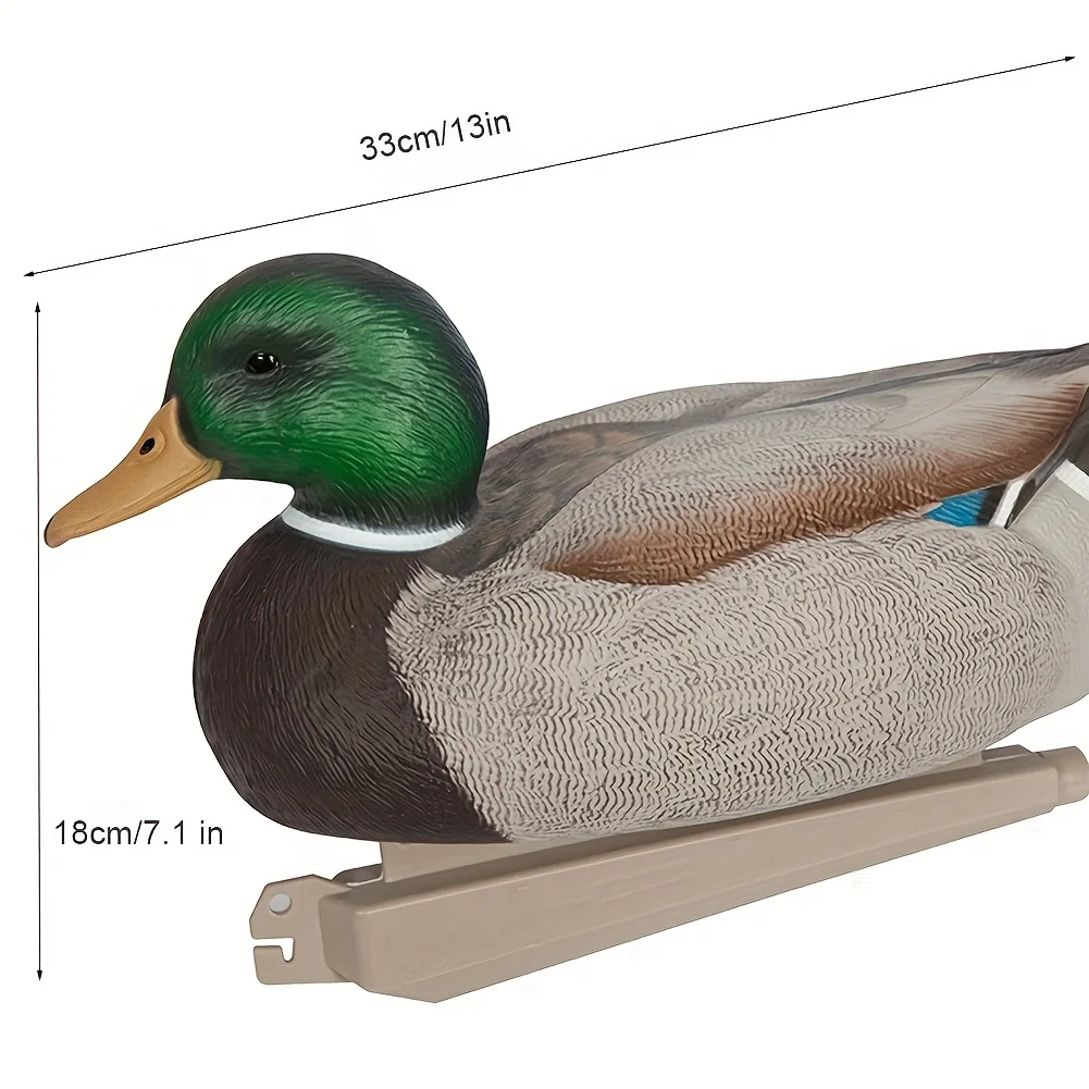 Realistic Plastic Duck Hunting Decoy Garden Decor Ducks Floating Hunting Duck Decoys
