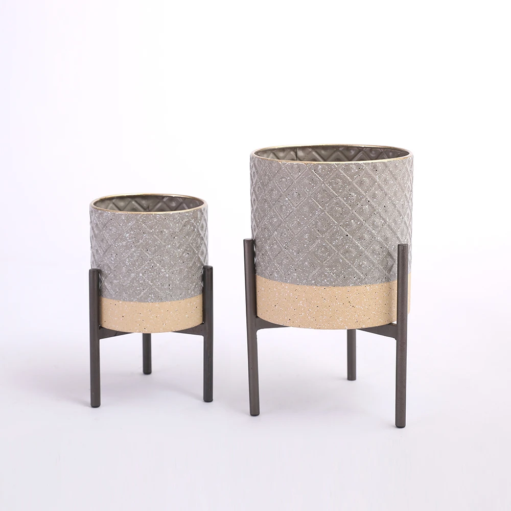 Металлический держатель для цветочных горшков, подставка для растений для домашнего декора