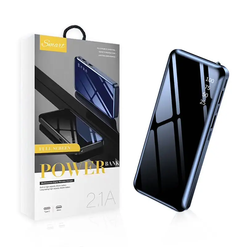 
banco de potencia new product 2020 popular back up for charging phone power big capacity power bank 20000MAh 