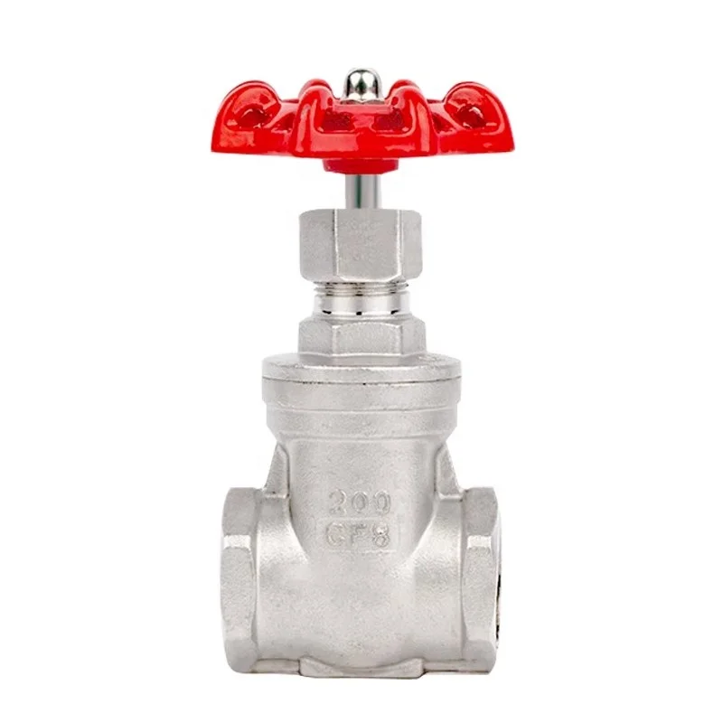 Санитарный SS304 Женский NPT BSP промышленный запорный клапан с резьбовым концом Из Нержавеющей Стали