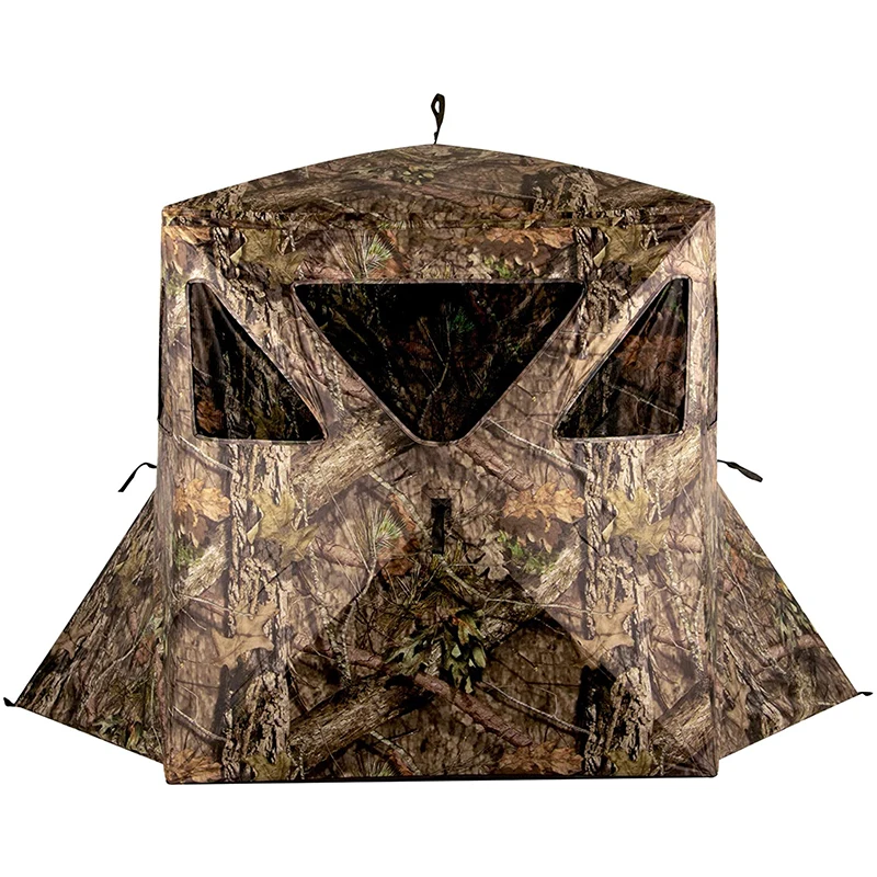 Wholesale Outdoor hunting tent Foldable Waterproof Camouflage Layout blind Camo Panel Hunting Chair Blind Tent