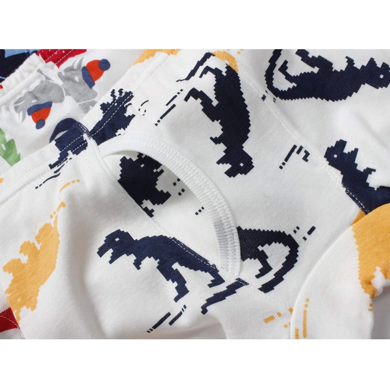 6-Pack Baby Boys Underwear Cotton Boyshort Panties Cartoon Soft Boxer Briefs