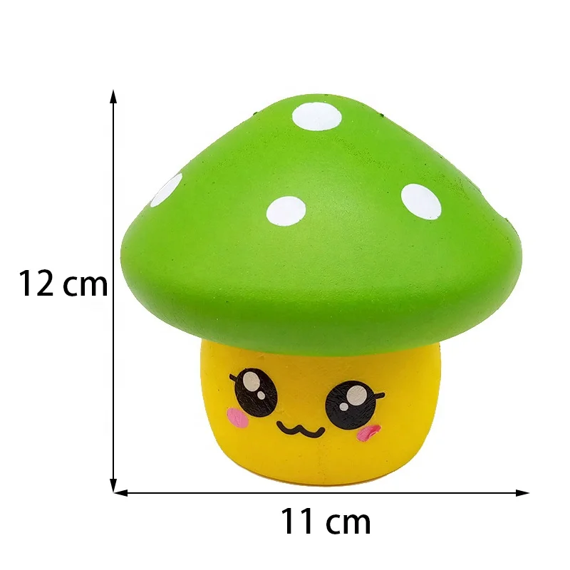 
Jumbo Squishy Kawaii PU Foam Cartoon Mushroom Toy Slow Rising Decompression Squeeze Kids Toys 