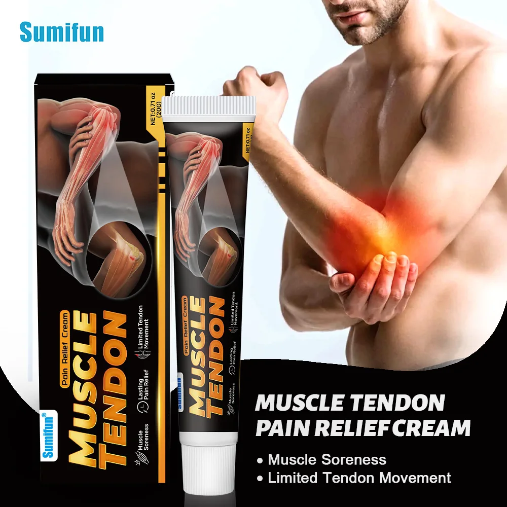 Hot selling  20G Sumifun Herbal Cream Self Heating Relieves Muscle Fatigue Balm Pain Relief Ointment