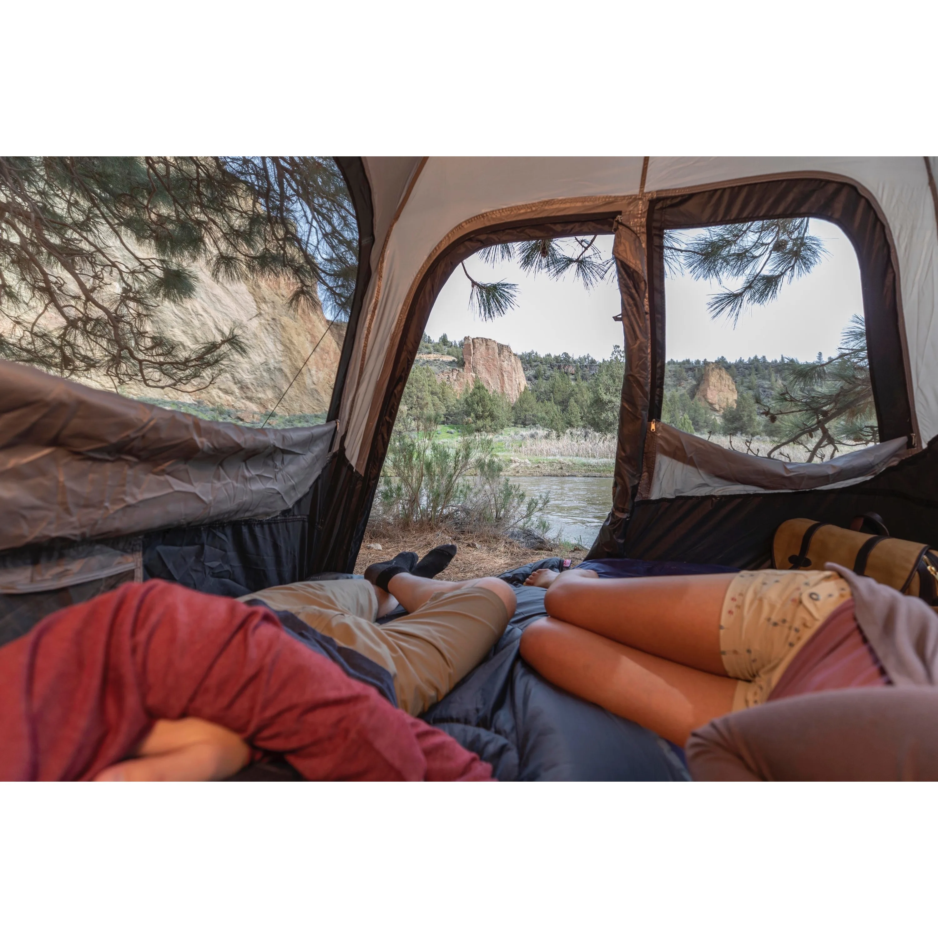 6-Person Cabin Camping Instant Setup Nature Hike Outdoor Camping Folding Tent