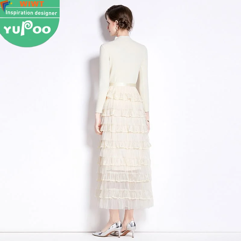9020-88-607 Clothing Manufacturers Custom Woman Clothes Wholesale Prom Apparel Elegant Vintage Lady Oem Stock Long Dresses