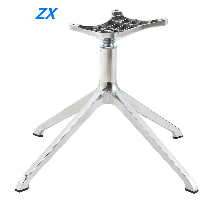 Base Aluminum Furniture Sofa Table/Desk Chair Metal Coffee/Dining  Crisscross Bases