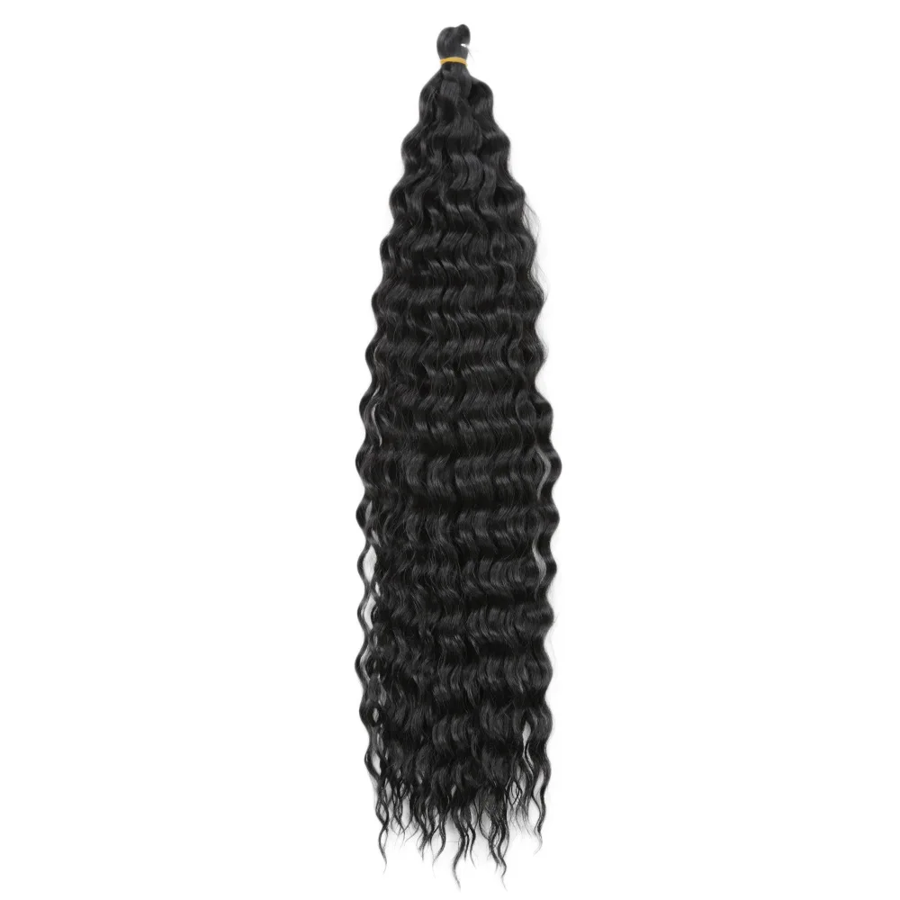 22 inch 30inch  DeepTwist high-temperature silk Latin American curly white long curly hair extensions Kinky Curly Braids