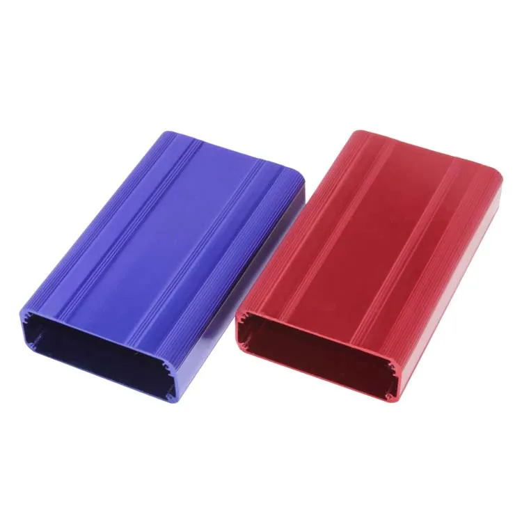 Hard Disk Drive Electronics Enclosure Manufacturers Custom Anodized Extruded 6063 Aluminium Profile Hard Disk Drive Box Case