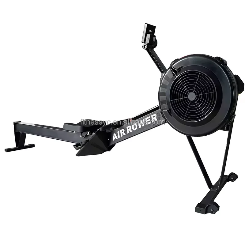 Great quality gym home use wind resistance air rower fitness equipment rowing machine for sale YC-4031A