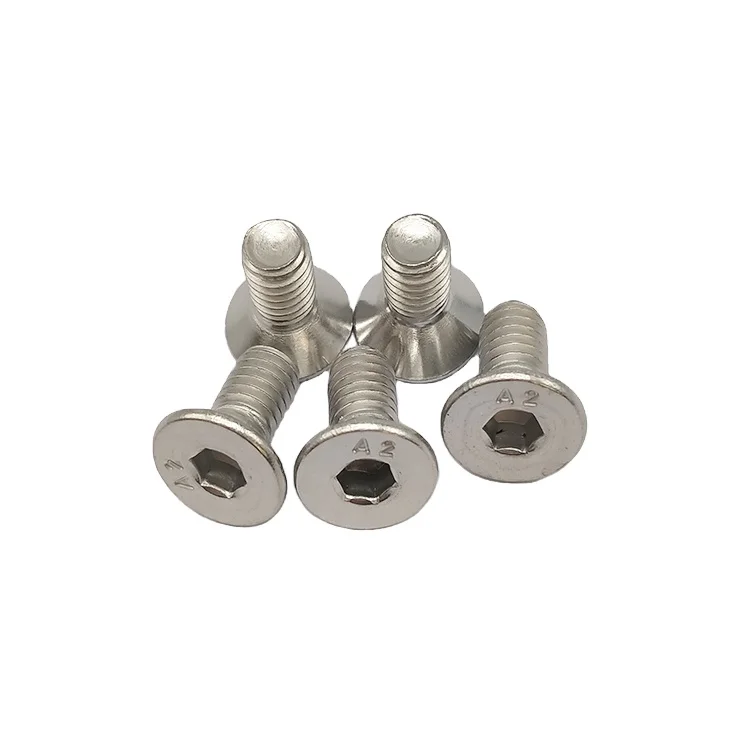 Hot sale DIN 7991 stainless steel 302 304  Countersunk socket head screw