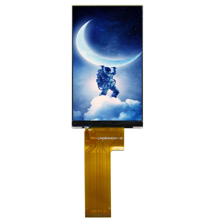 4 inch 450 Nits 480x800 IPS 40 pin RGB or MIPI DSI interface TFT LCD display Screen