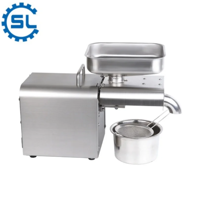High-Efficiency Oil Press Machine for Home or Commercial Use