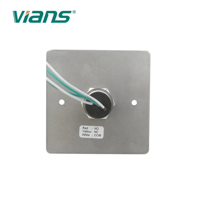 Security Access Control Mushroom Stainless Steel Exit Switch Button