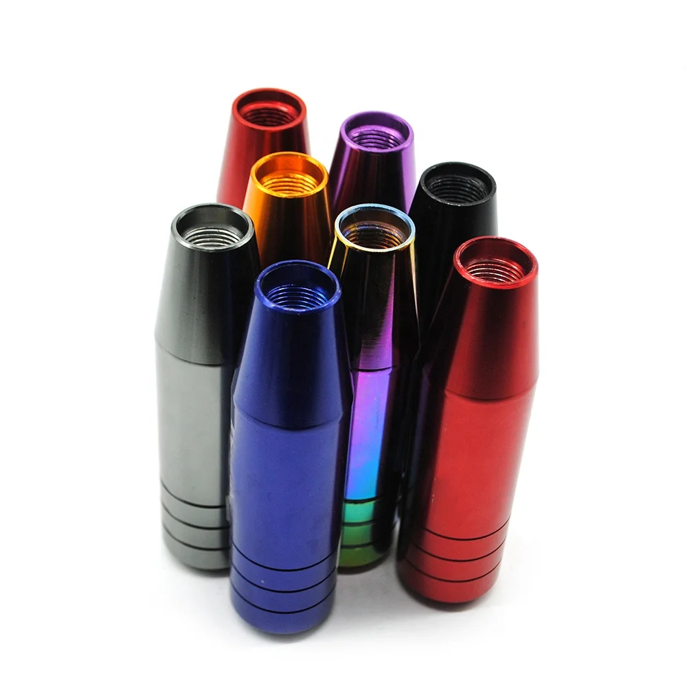 Gear Shift Knob Universal Automatic Unique Cars Styling Aluminium Alloy Universal Fitting High Level SY-PDT0377B Color Box 130MM