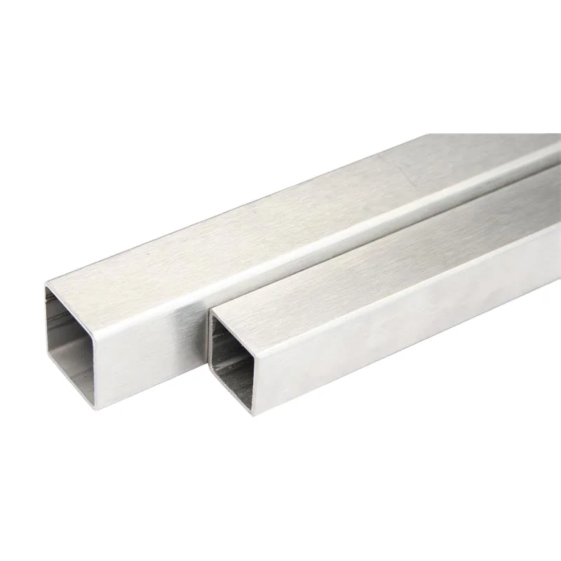 304 stainless steel square pipe SS rectangular tube