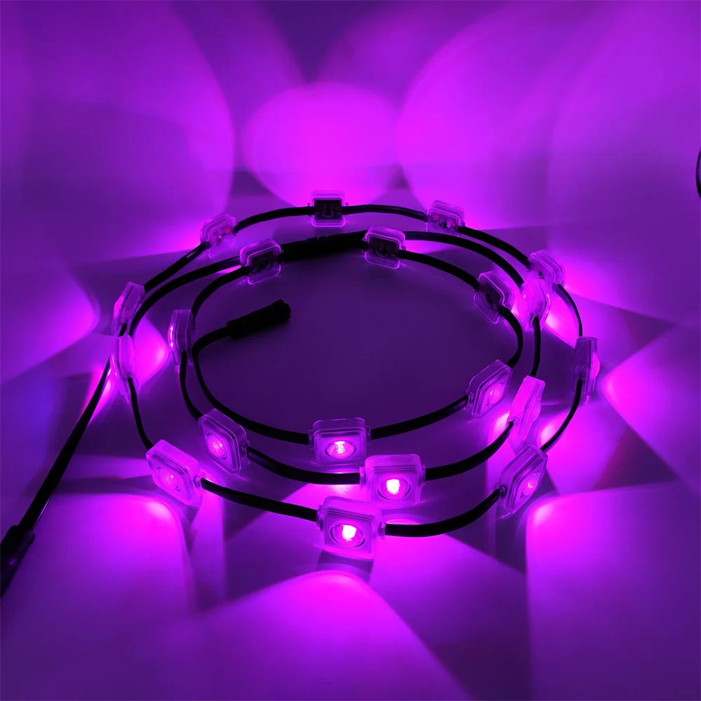 DMX512 1.5W Outdoor House Eave Decoration Christmas Light Eaves Lighting RGB For Home Supplier Led Christmas Holiday Light