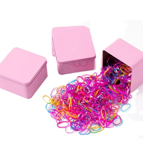 
Rabbit packs disposable rubber bands hair accessories hairs band for babies and women 