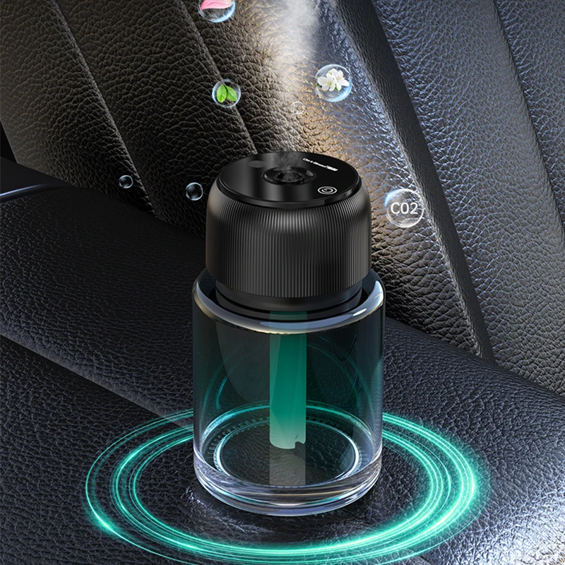 NEWIND 160ml Star Top Light Aroma Diffuser Large Capacity Car Glass Fresh Air Aroma Device