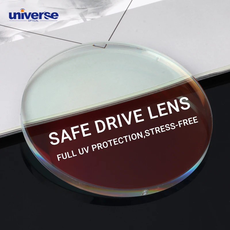Driving Lens Wholesale 1.56/1.61 Hard Resin Anti Glare Spectacle Lentes Blue Block Lens