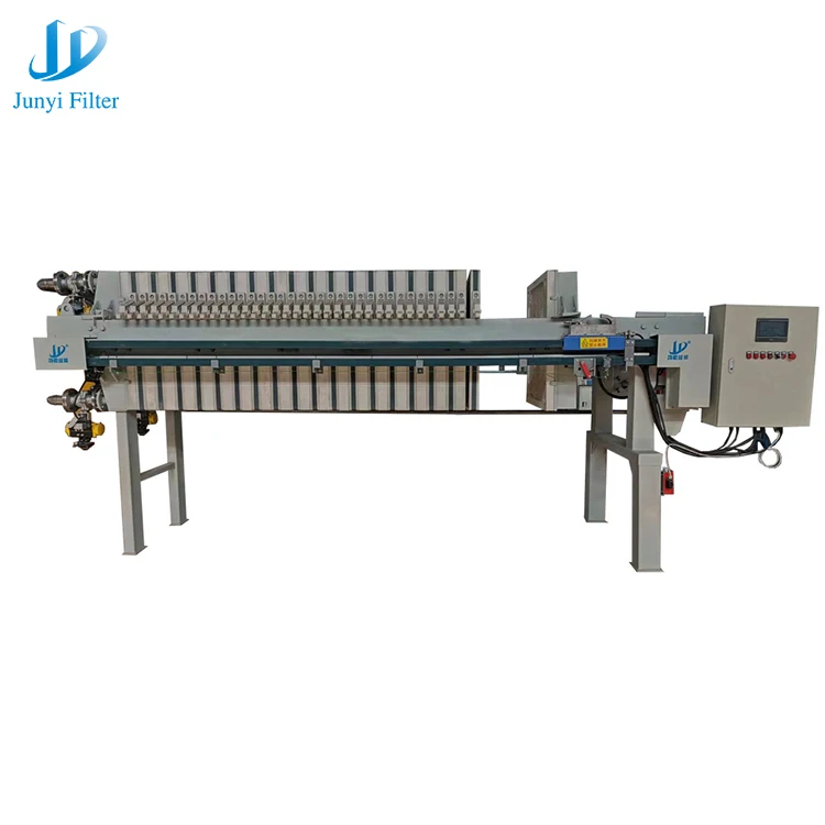 Factory Customization 1.6Mpa Alcohol Filtration Diaphragm Filter Press With Conveyor Belt