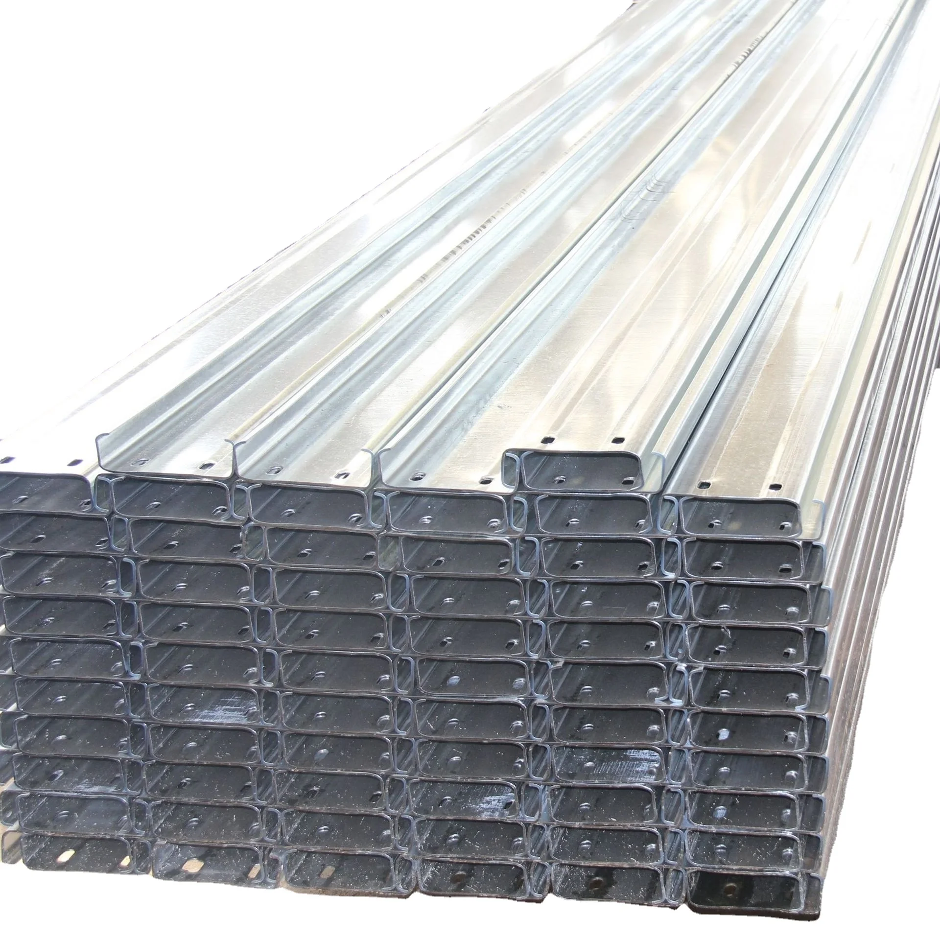 Riel strut C Channel Seismic support C channel construction ceiling use Hot Dip Galvanized