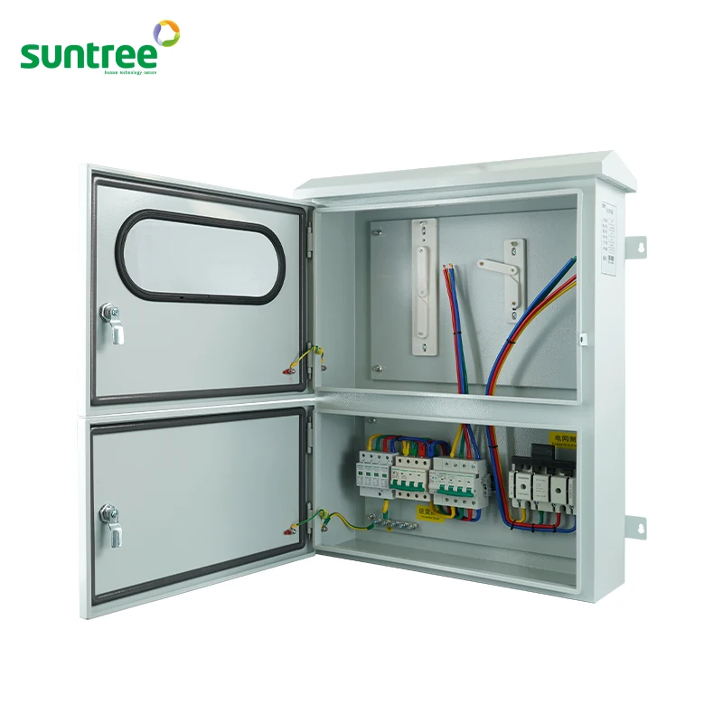 AC/DC Combiner box Grid Tie Combined With Mppt Solar Charge Controller