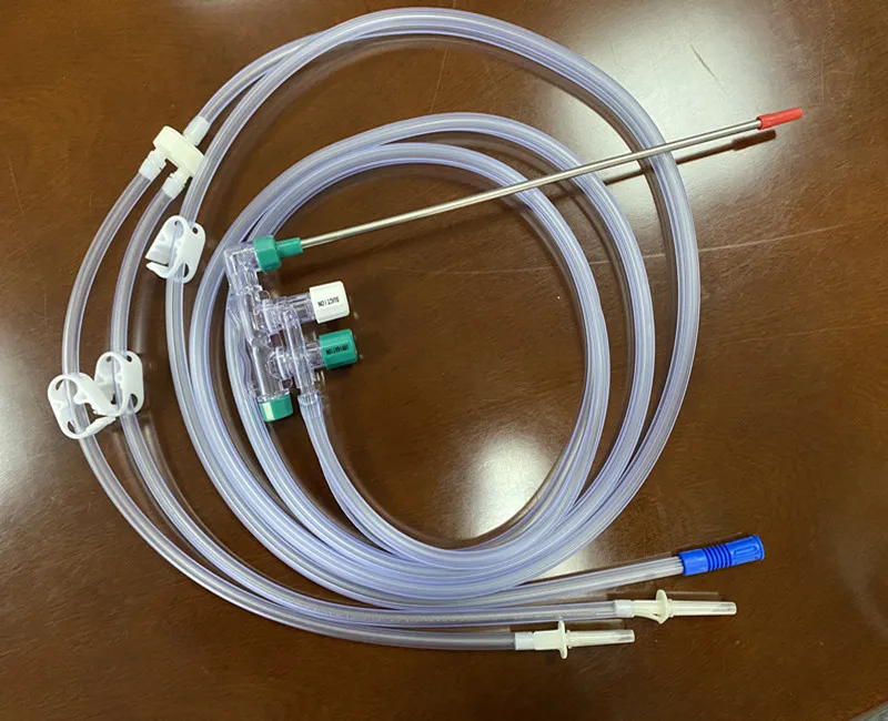 Disposable Suction Irrigation Set With Two Spikes