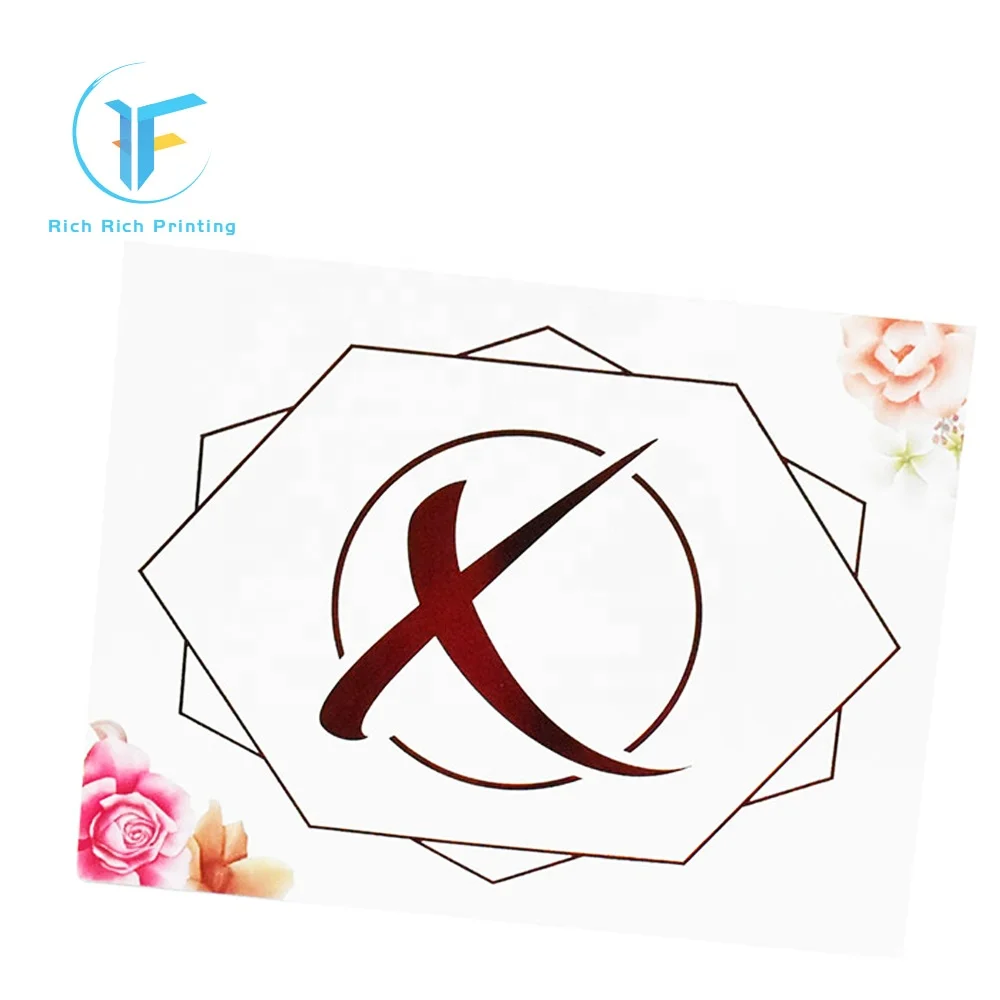 Low MOQ High quality China Cheap price Custom Boutique Thank You Cards Business Card Printing