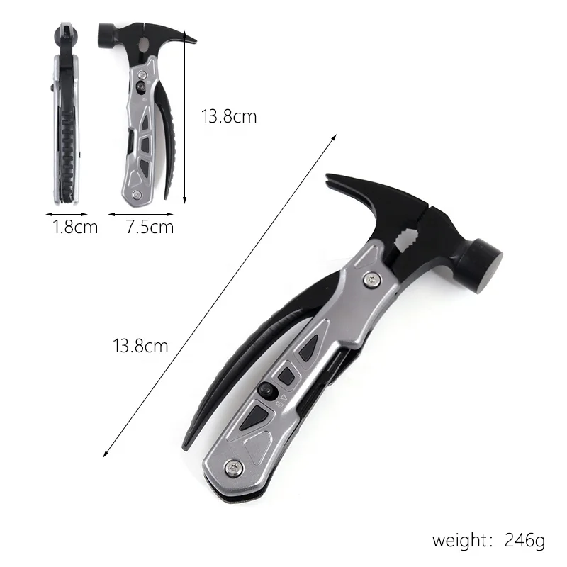 High Quality Stainless Steel multi purpose hammer Multi hand tool Mini martillos