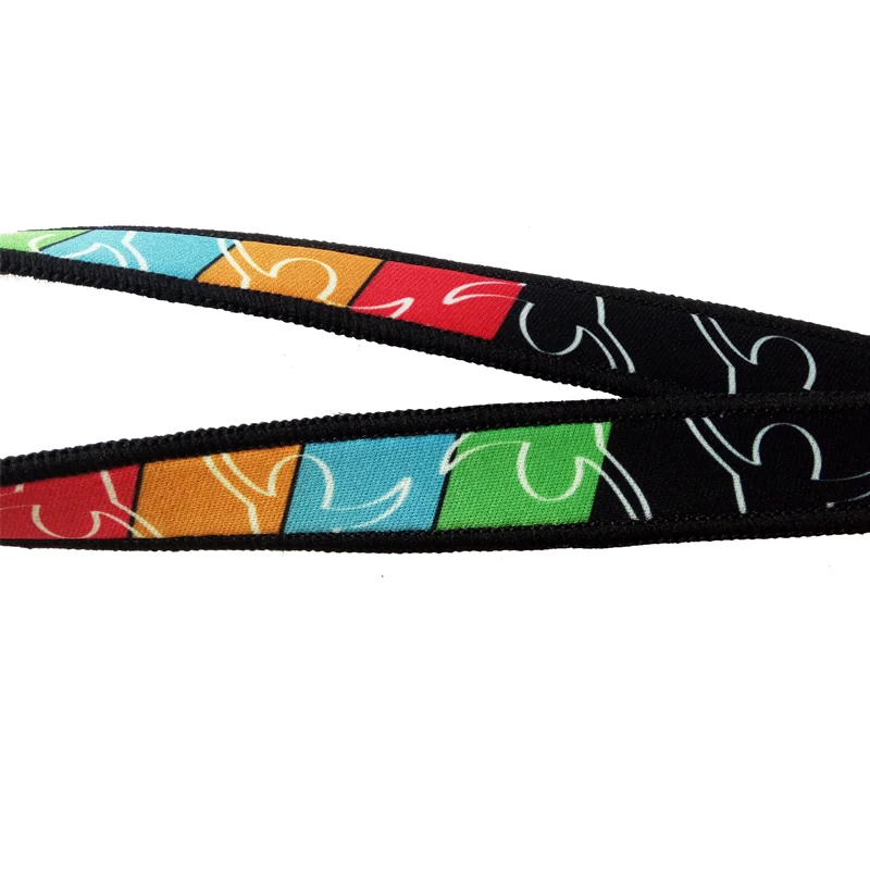 Neoprene lanyard