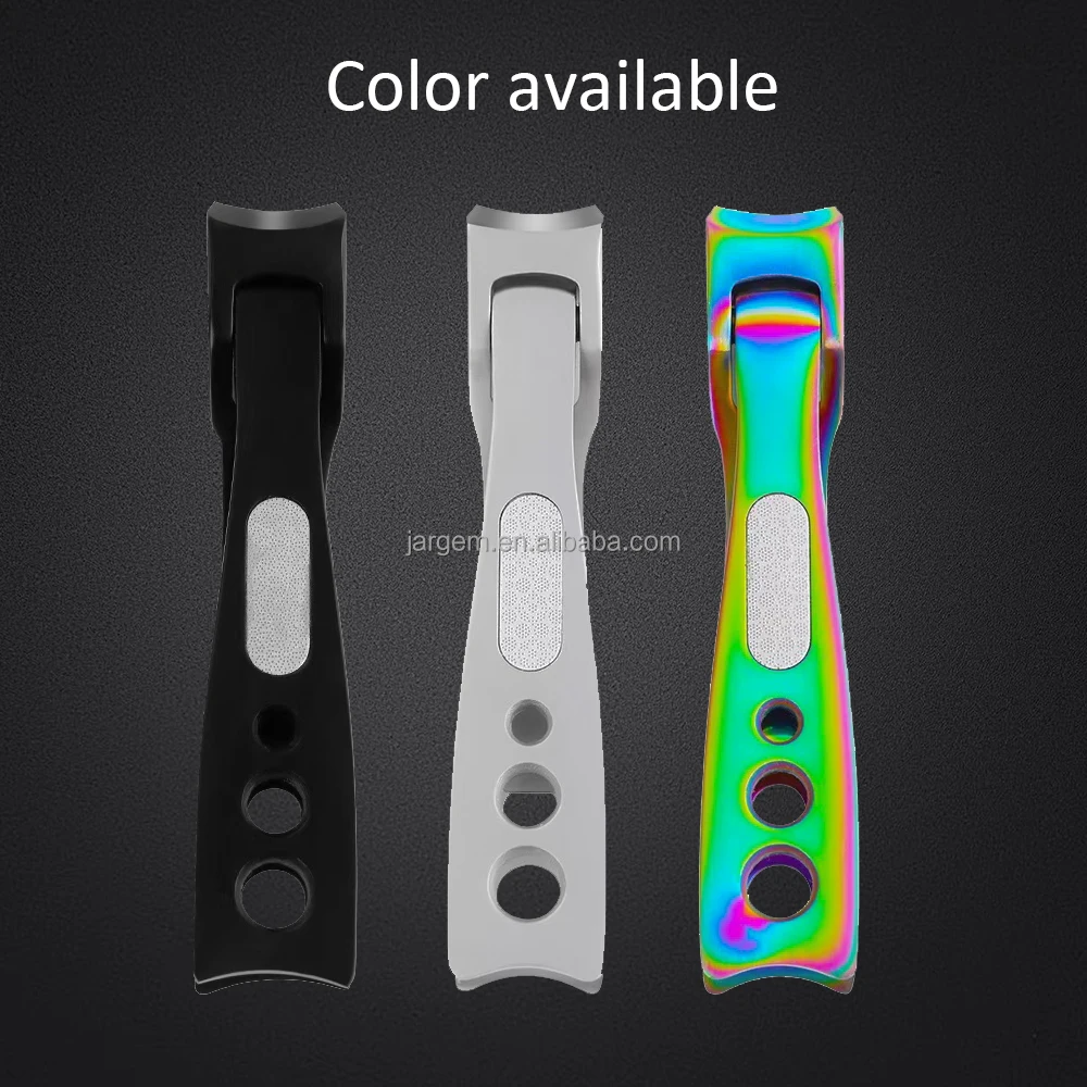 Bronze Stainless Steel Nail Clipper Magnetic Adsorption Nail Cutter Clippers Support Custom Logo