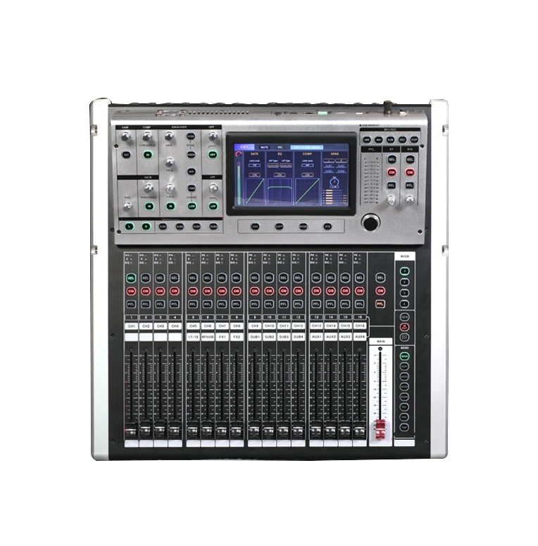 Новый профессиональный аудио 16 канальный микшер встроенный звуковая карта с функцией группы USB цифровой Караоке-миксер