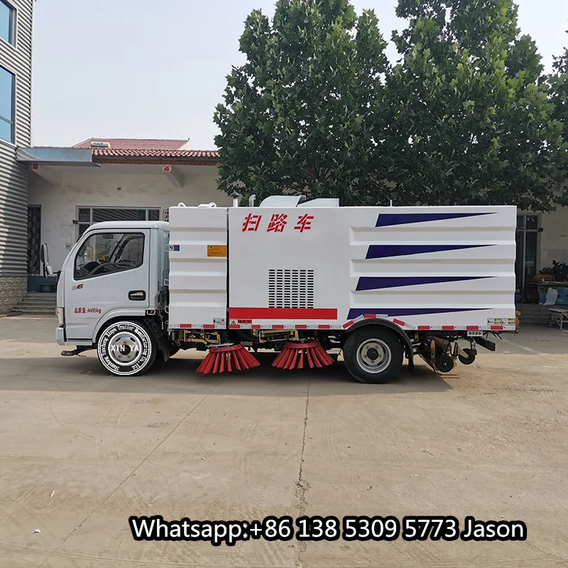 Лидер продаж Китай Dongfeng 6 тонн грузовик для подметания и очистки воды 10 куб. М уличная мойка уборочная машина метла