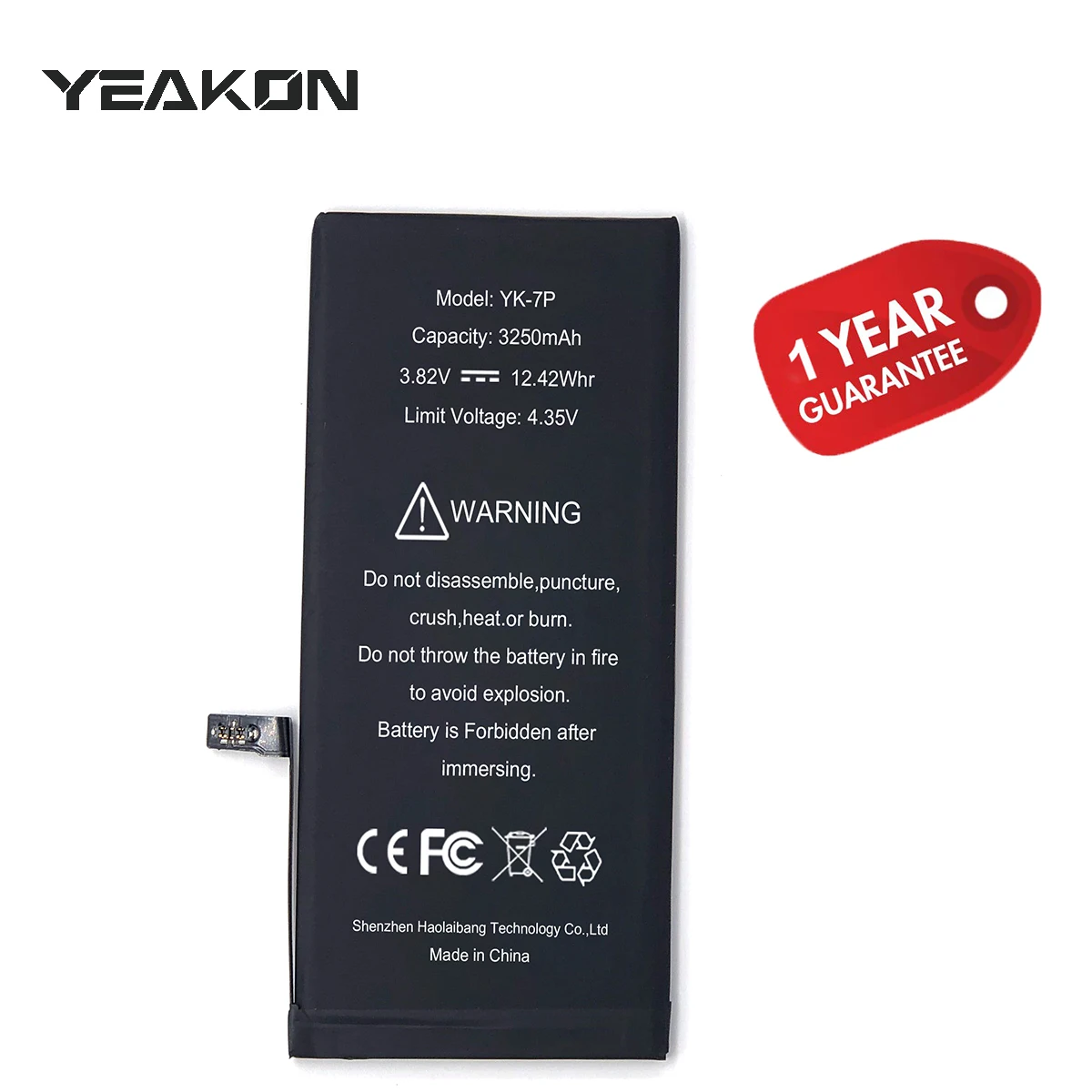  Yeakon 7 плюс запасная аккумуляторная батарея для iPhone 5 5S 5C SE 6 6S 6P 6SP 7G P 8G 8P X XS MAX XR 11 Pro 12