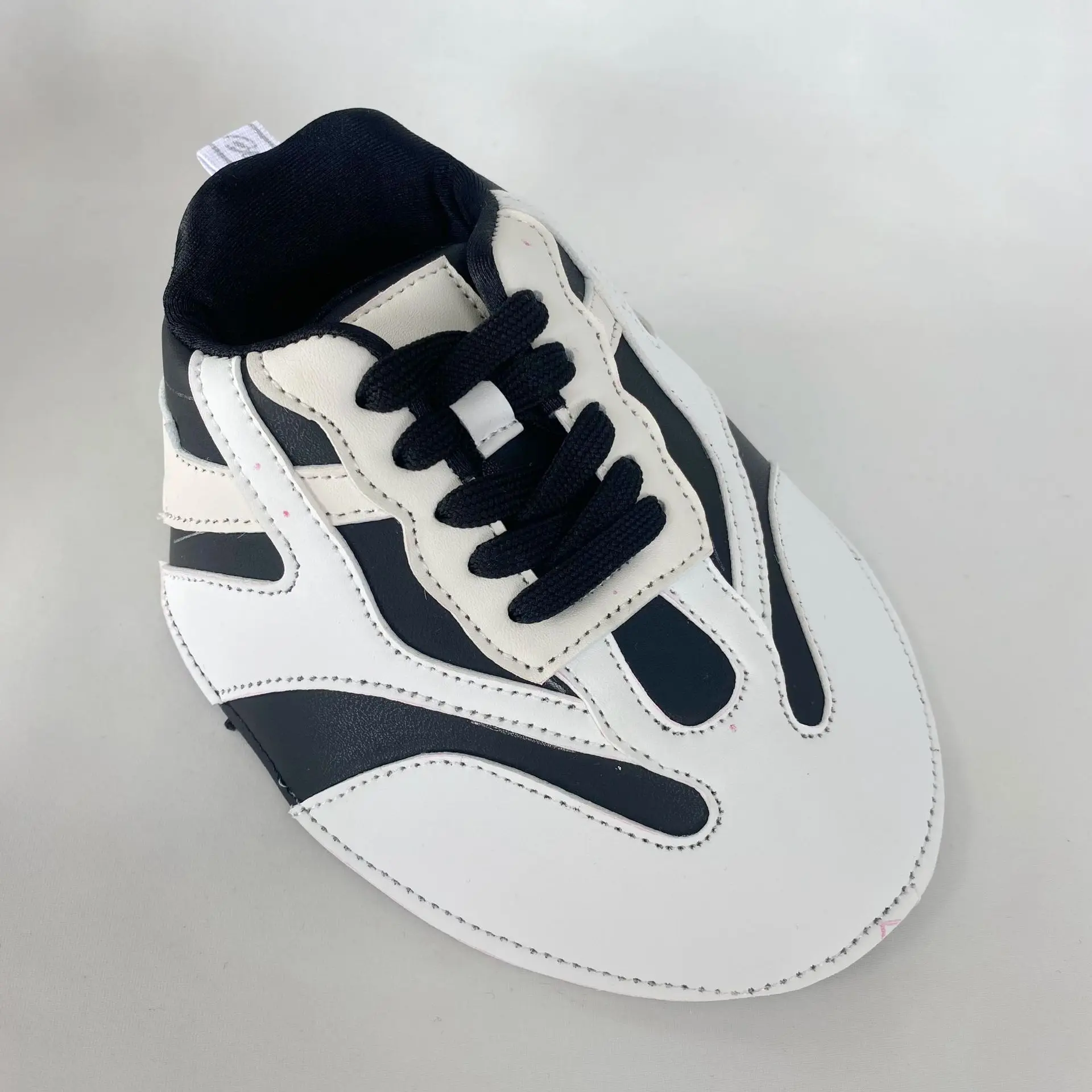 hot selling pu gray green breathable weaving machinary shoes shoe upper