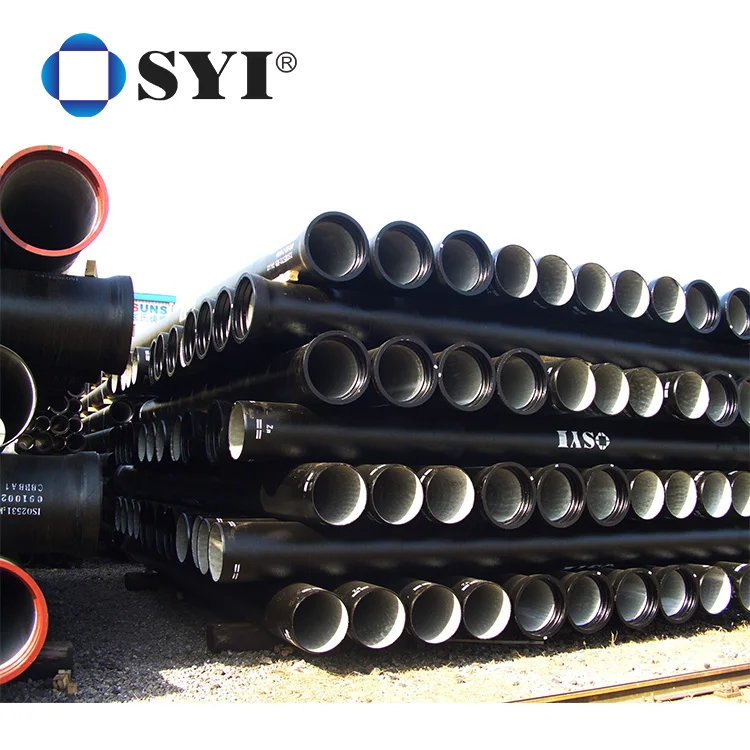 ISO2531 EN545 EN598 DCI трубы хорошей прочности с цементной подкладкой Tyton Socket Spigot из ковкого