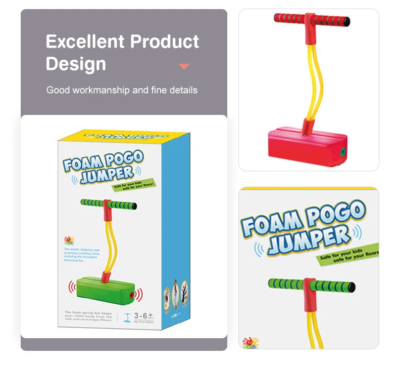 2023 New Children frog jump balance training equipment outdoor sports Whistle Flash Frog Jump  jumper