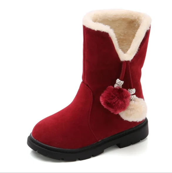 up-0226r princess winter shoes kids girls fashion design snow boot