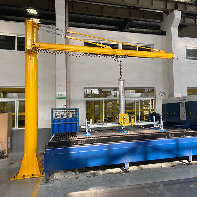 Custom production 500KG  Pneumatic vacuum lifter for sheet metal Plate suction crane