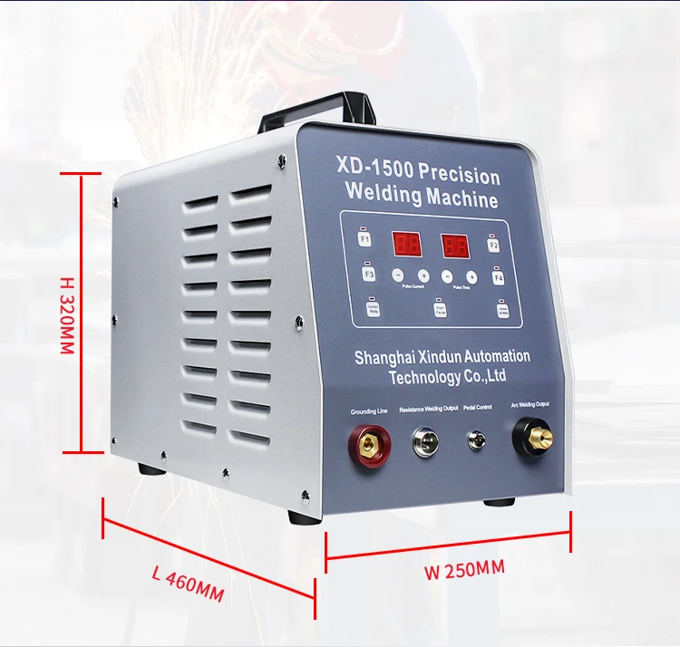XD-1500 high-precision stainless steel casting mold welding repair cold welding machine