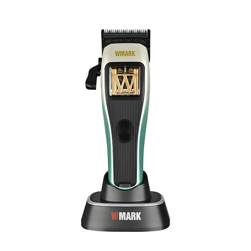 WMARK Exclusive NG-X1 Polar Color Rechargeable Barber Salon Magnetic Vector 10000RPM Electric Professional Hair Clipper Trimmer