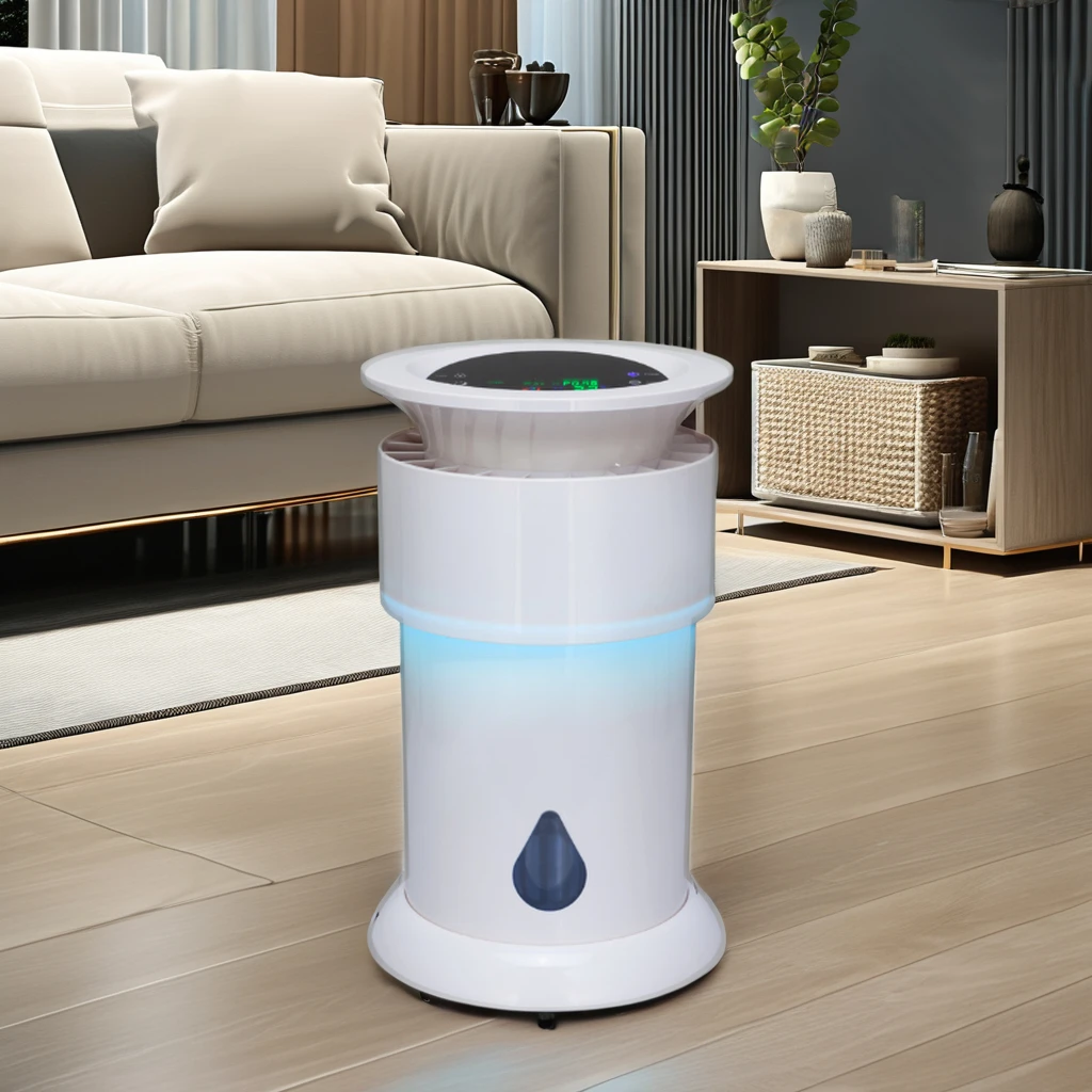 New Product 2024 home air cleaner mini portable smart air purifier for Allergies Pets Hair in Bedroom purificador de aire