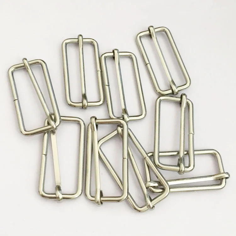 Металлическая пряжка triglide lides прямоугольная Регулируемая лямка скользящая Пряжка для чемоданов и сумок