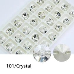 Dongzhou Crystal Sew On Buttons for Clothes Fancy Stone Crystal Buttons for Wedding Dress and Clothing Decoration