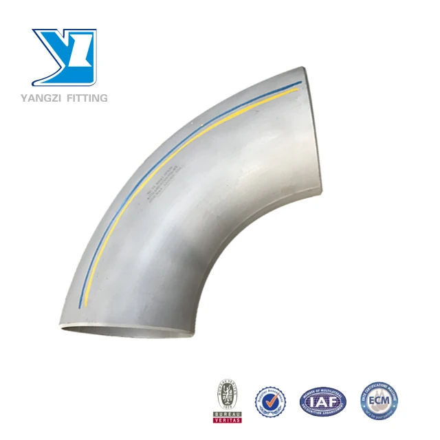 ASME B16.9 стыковая сварка BW A403 WP316l SS нержавеющая сталь 90 градусов