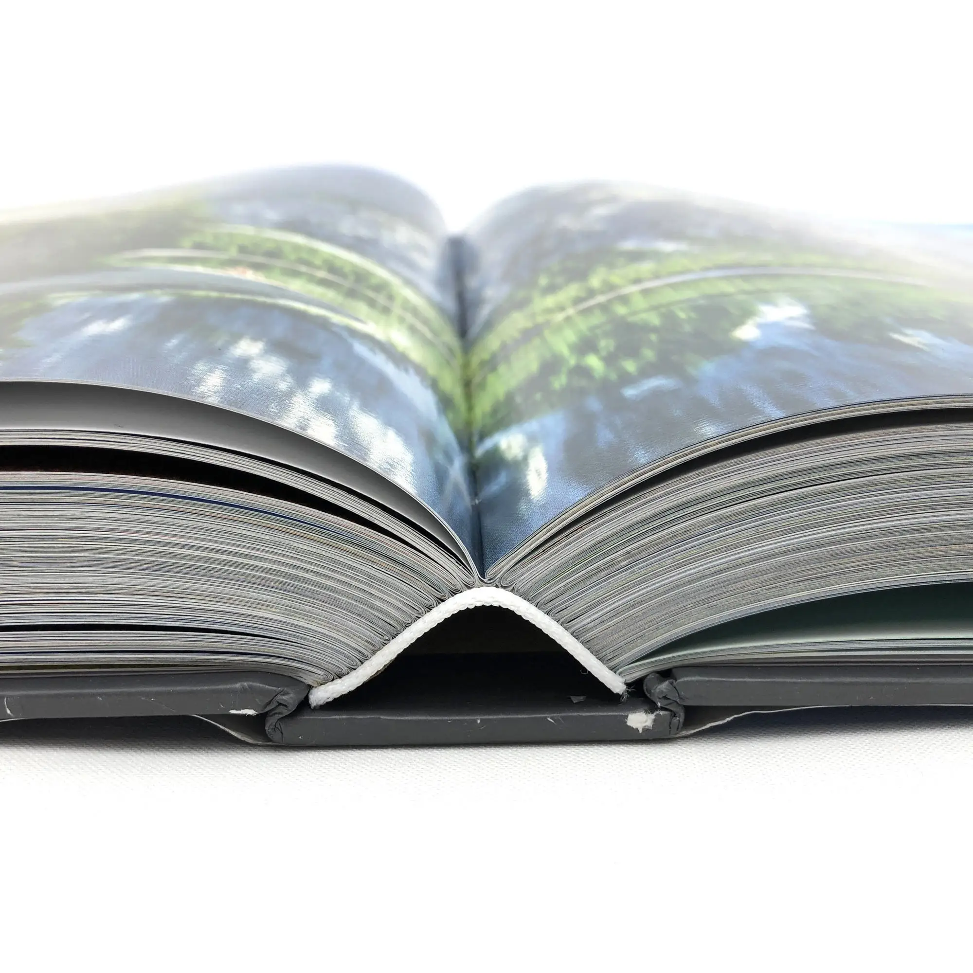 Custom own cloth luxury picture picture magazine book shelf decor coffee table photo album flexography Hardcover book printing