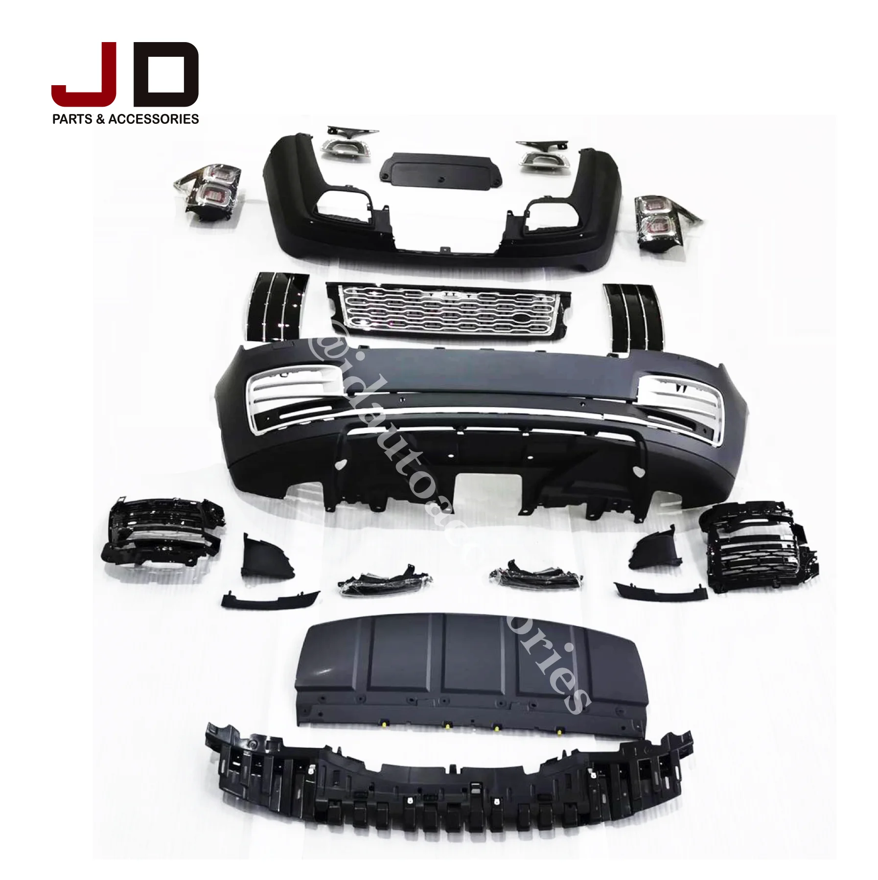 JD AUTO Range Rover upgrade kit Bumper Kit Body Kit for Range Rover Vogue SVA 2013 to 2018